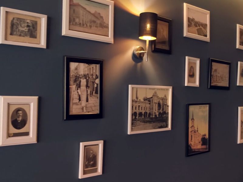 prikaz slika na zidovima