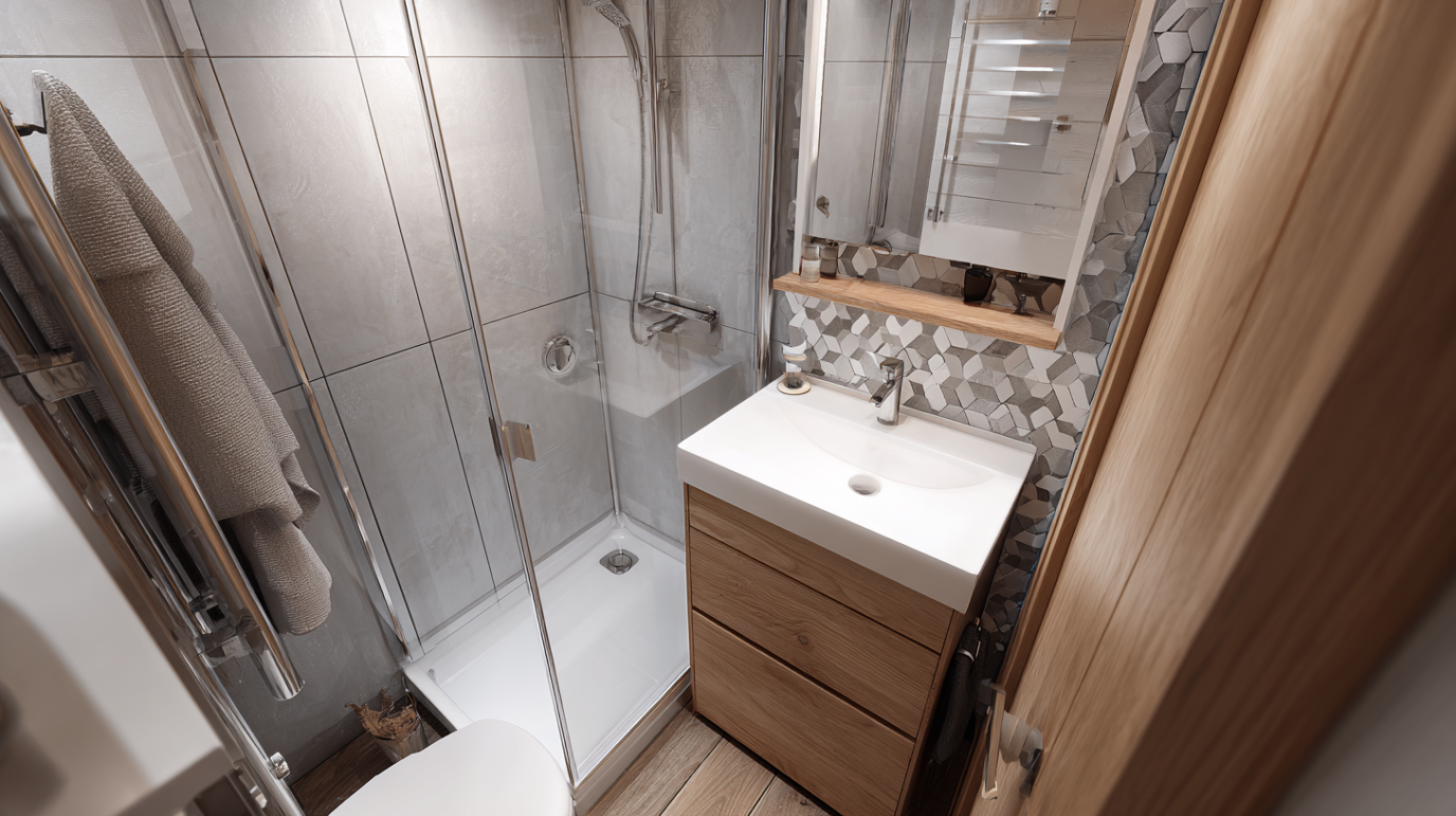 Malo kupatilo sa ogledalom