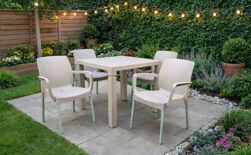 baštenski nameštaj za mali prostor